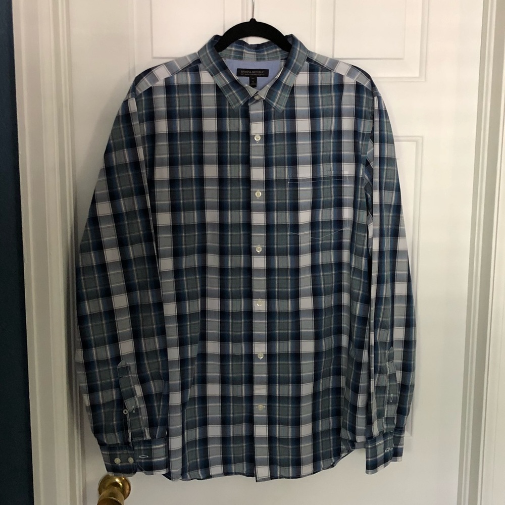 XL Tall Banana Republic Tailored Slim Fit shirt